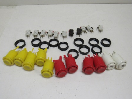 Used Button Microswitch Lot (Item #3) $11.99